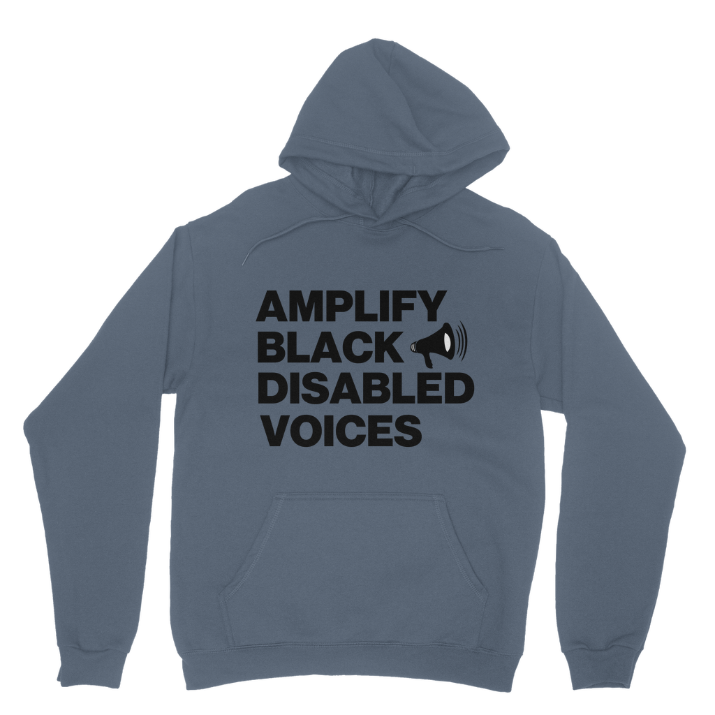 Amplify Black Disabled Voices Organic Hoodie