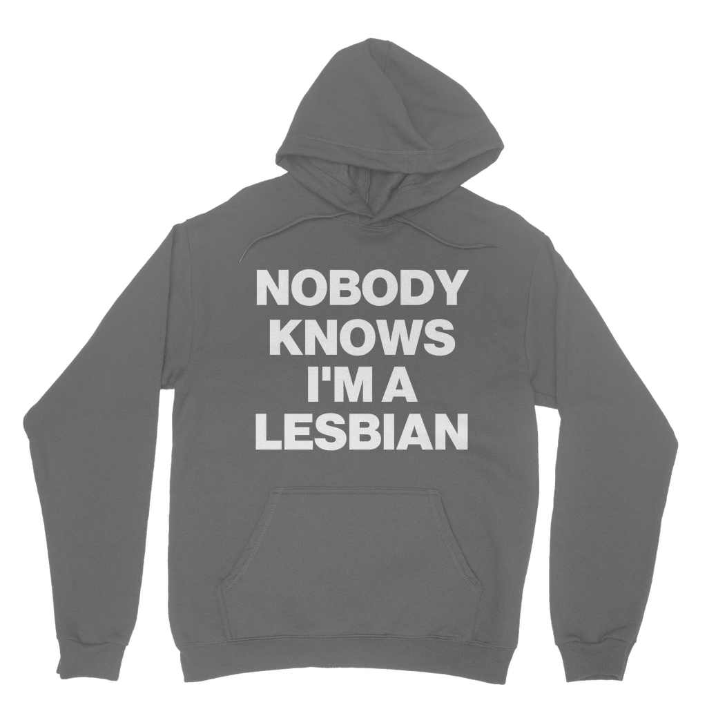 Nobody Knows Organic Hoodie