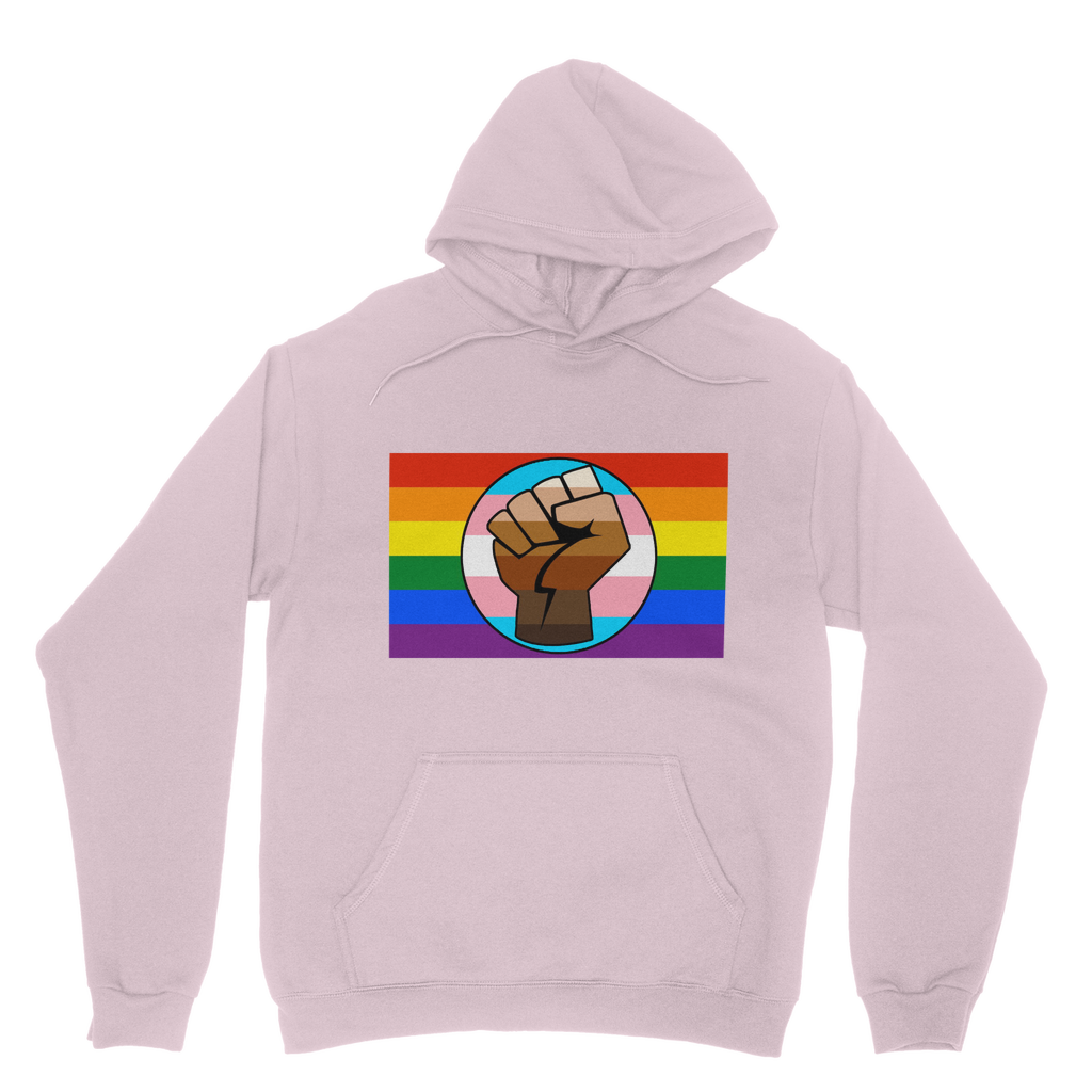 Human Rights Are LGBTQ Rights Organic Hoodie