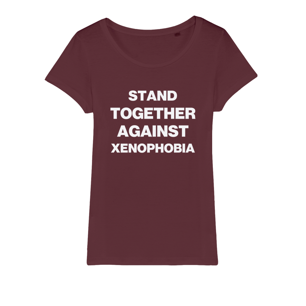 Together Against Xenophobia Organic Women's T-Shirt