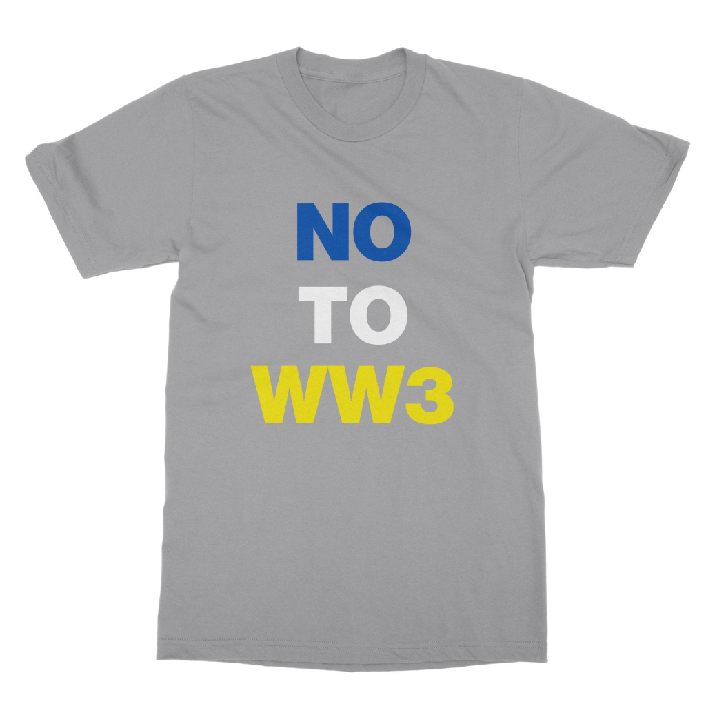No To WW3 Organic T-Shirt