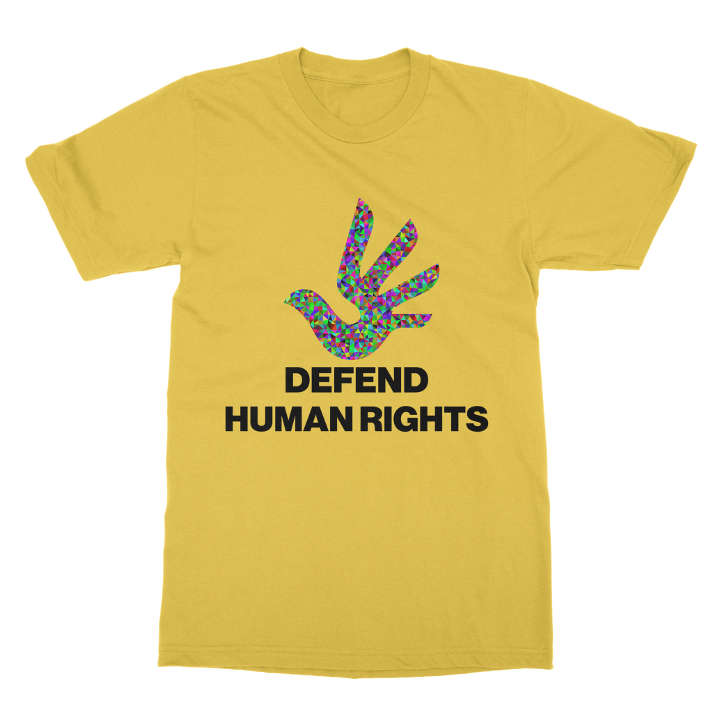 Defend Human Rights Organic T-Shirt