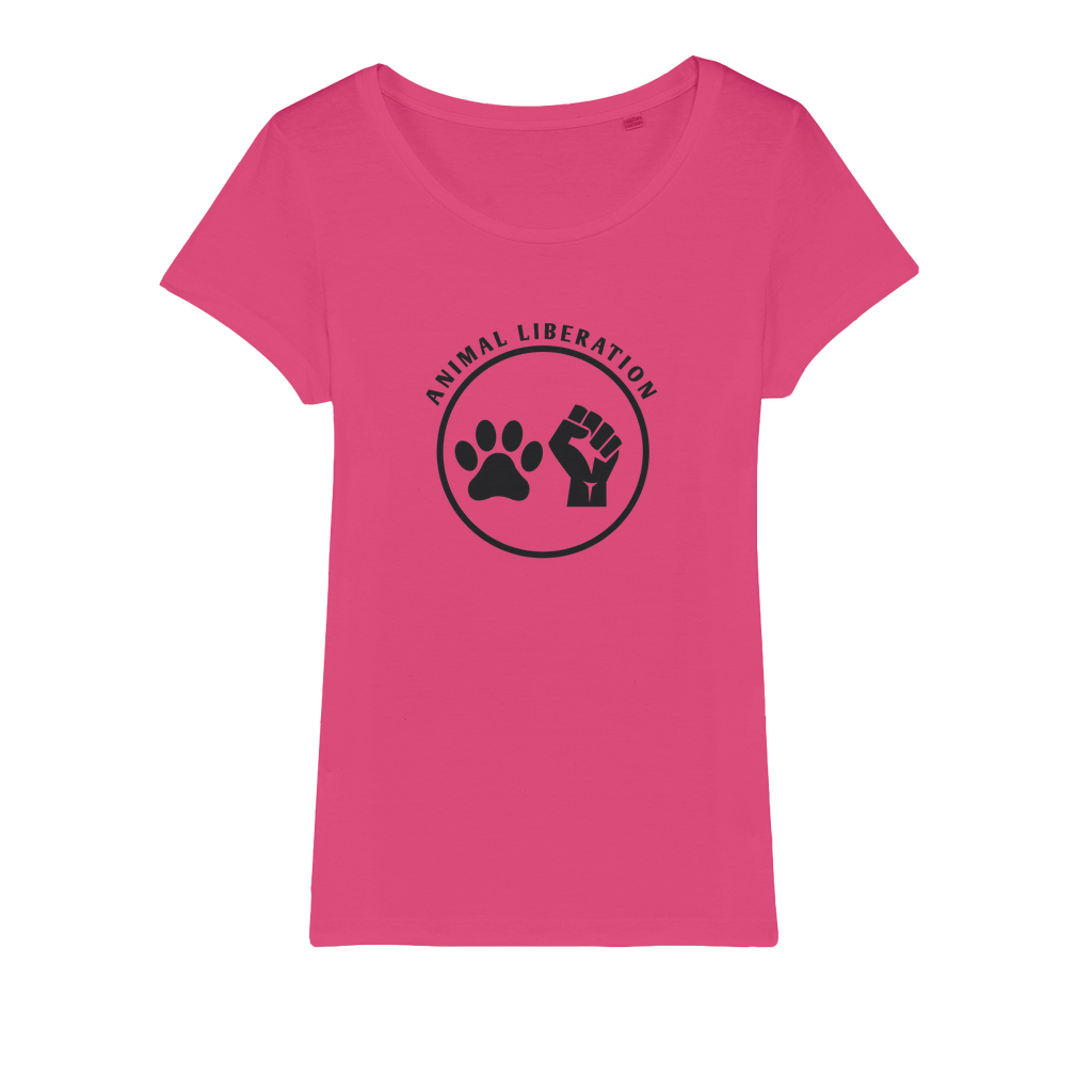 Animal Liberation Organic Women's T-Shirt