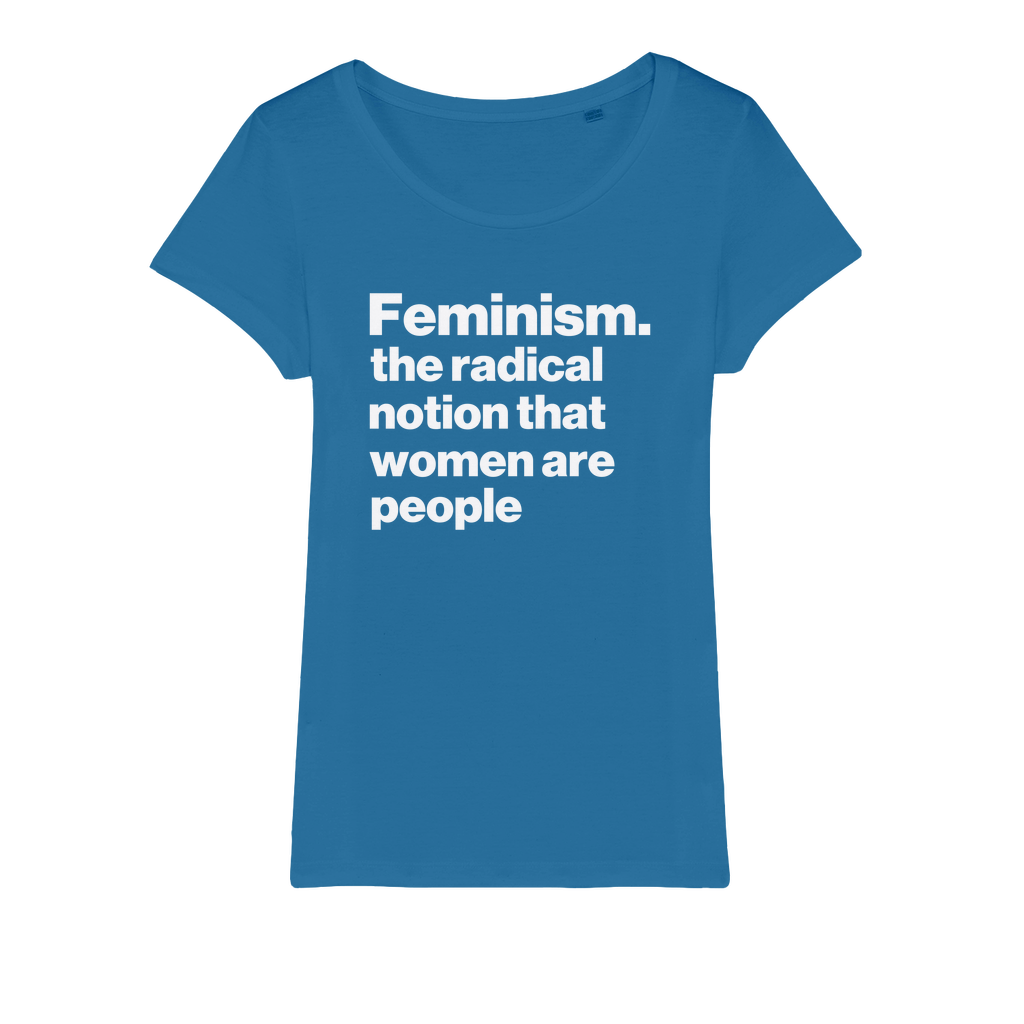 Women Are People Organic Womens T-Shirt