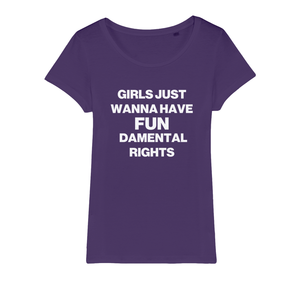 FUNdamental Rights Organic Women's T-Shirt