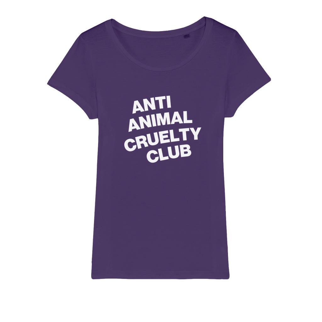 Anti Animal Cruelty Club Organic Women's T-Shirt