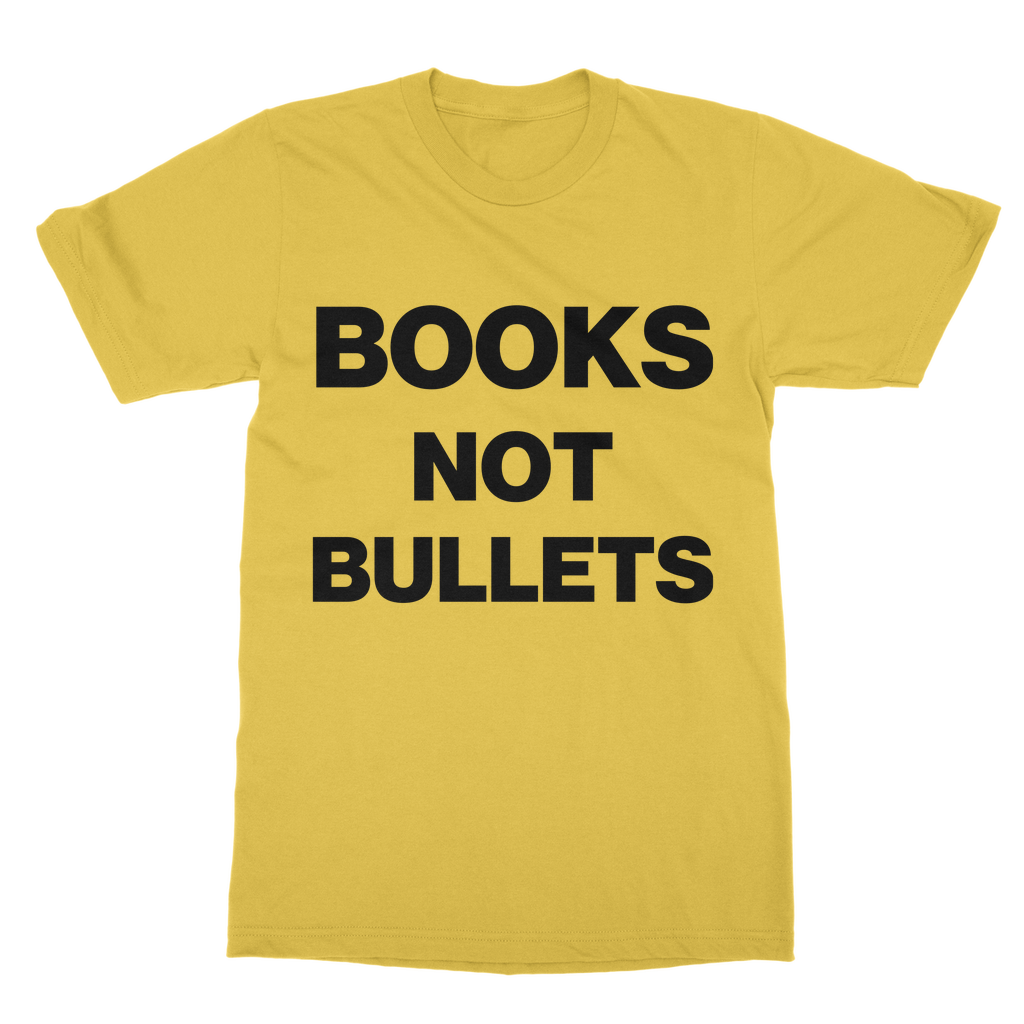 Books Not Bullets Organic T-Shirt