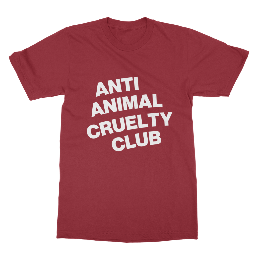 Anti Animal Cruelty Club Organic T-Shirt