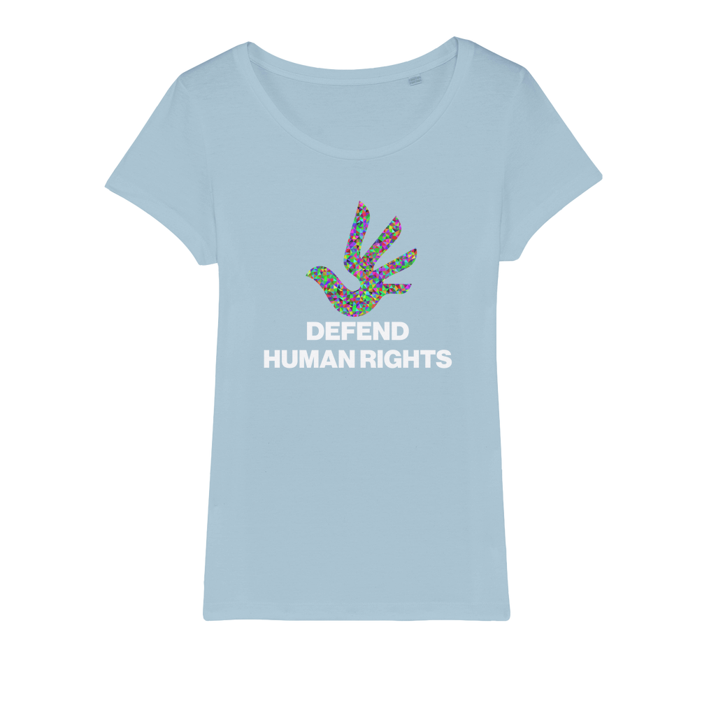 Defend Human Rights Organic Women's T-Shirt