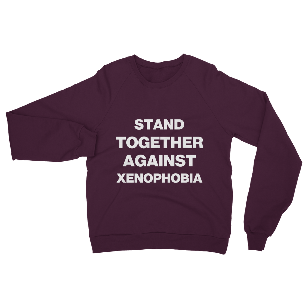 Together Against Xenophobia Organic Sweatshirt