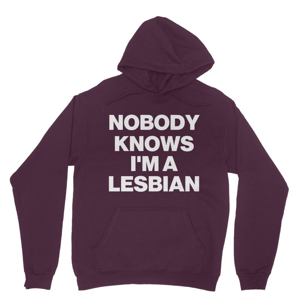 Nobody Knows Organic Hoodie