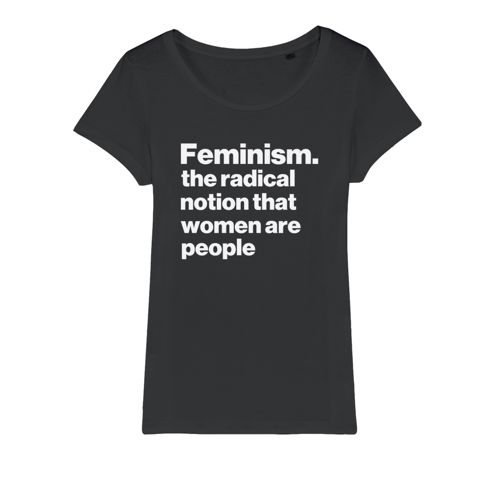 Women Are People Organic Womens T-Shirt
