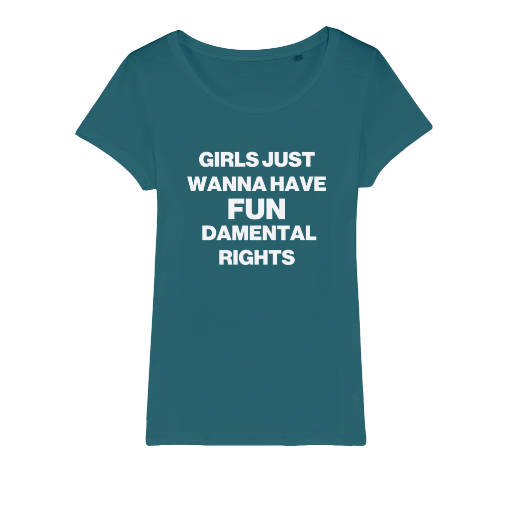 FUNdamental Rights Organic Women's T-Shirt