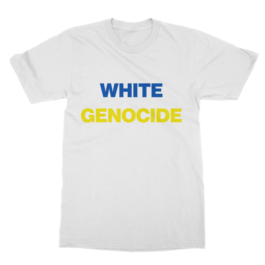 White Genocide Organic T-Shirt