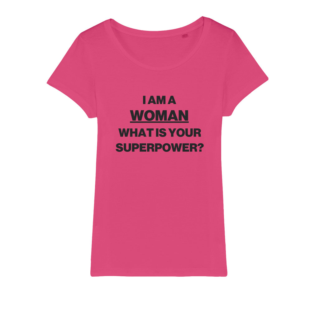 I Am A Woman Organic Women's T-Shirt