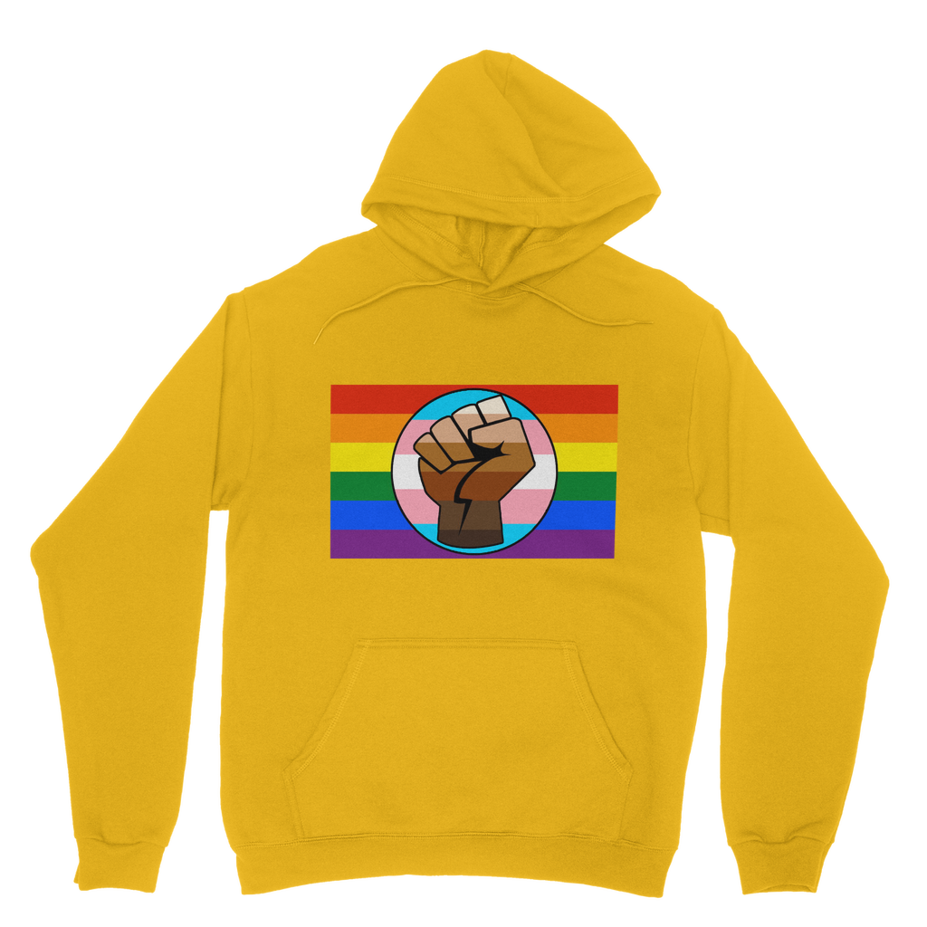 Human Rights Are LGBTQ Rights Organic Hoodie