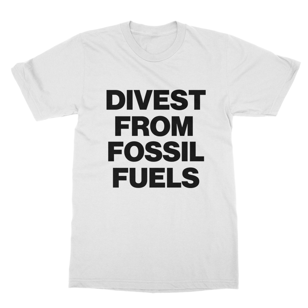Divest From Fossil Fuels Organic T-Shirt