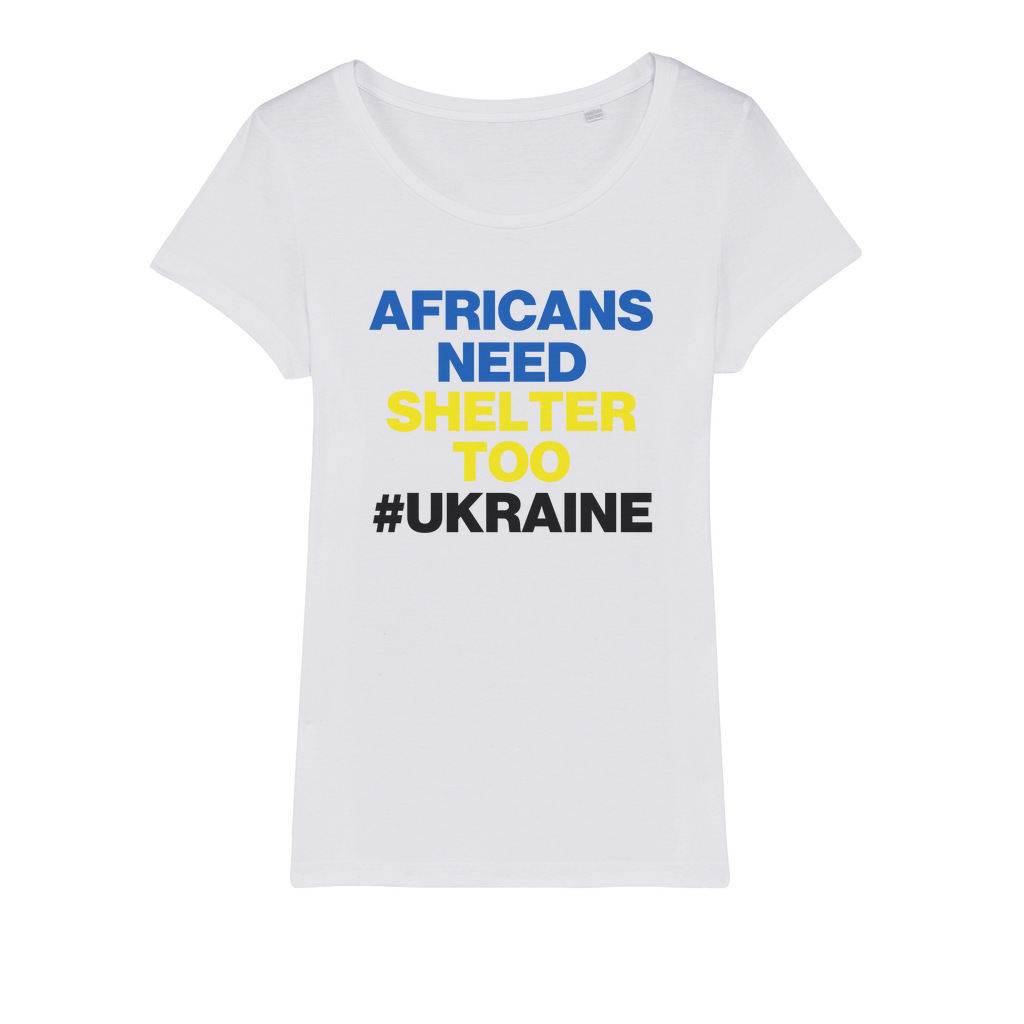 Africans Need Shelter Too Organic Women's T-Shirt