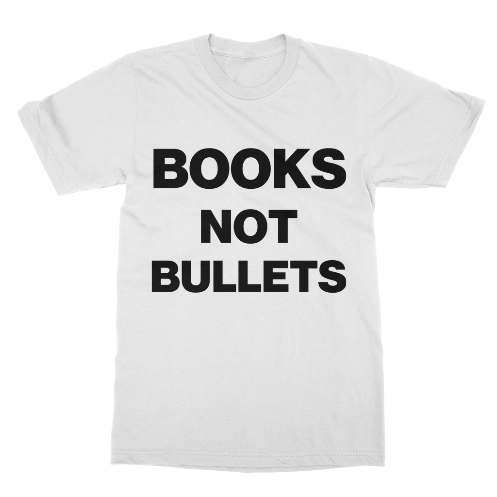 Books Not Bullets Organic T-Shirt