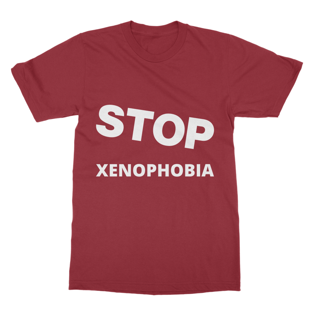 Stop Xenophobia Organic T-Shirt