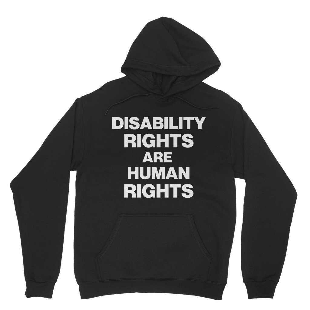 Disability Rights Organic Hoodie