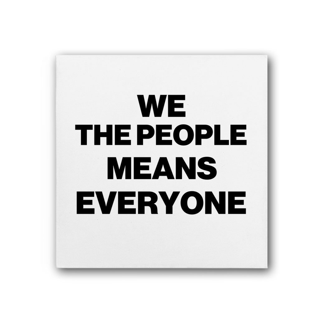 We The People Premium Stretched Canvas