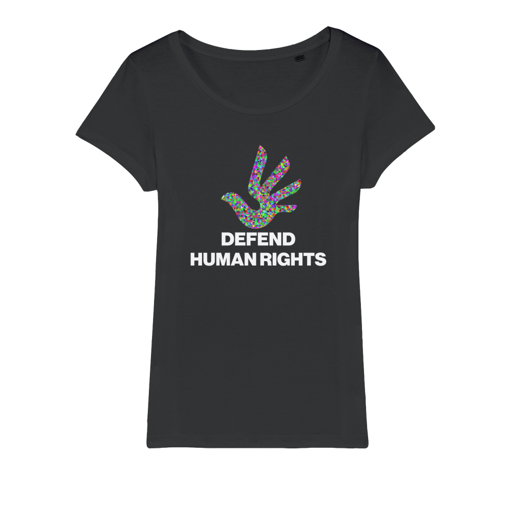 Defend Human Rights Organic Women's T-Shirt