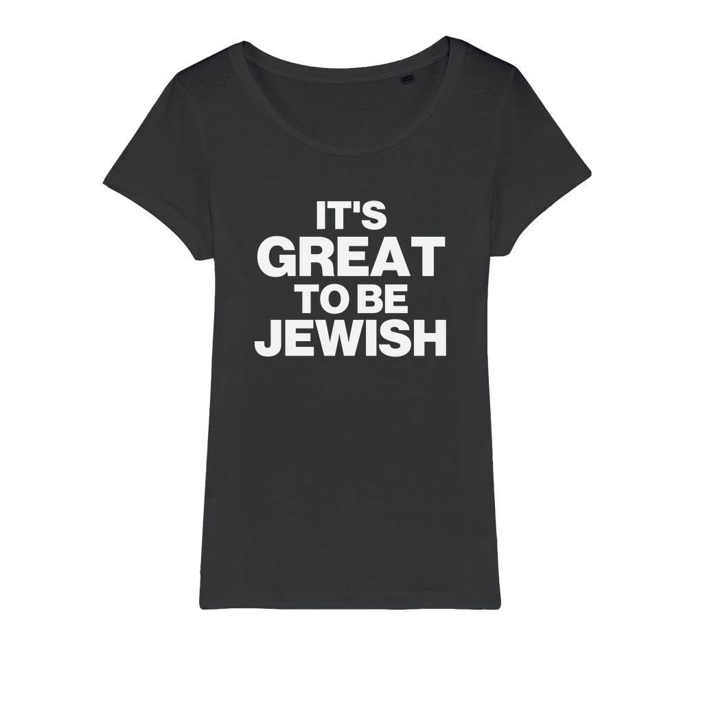It's Great To Be Jewish Organic Women's T-Shirt