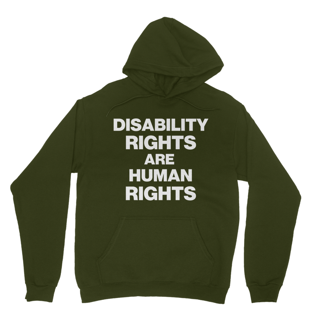 Disability Rights Organic Hoodie