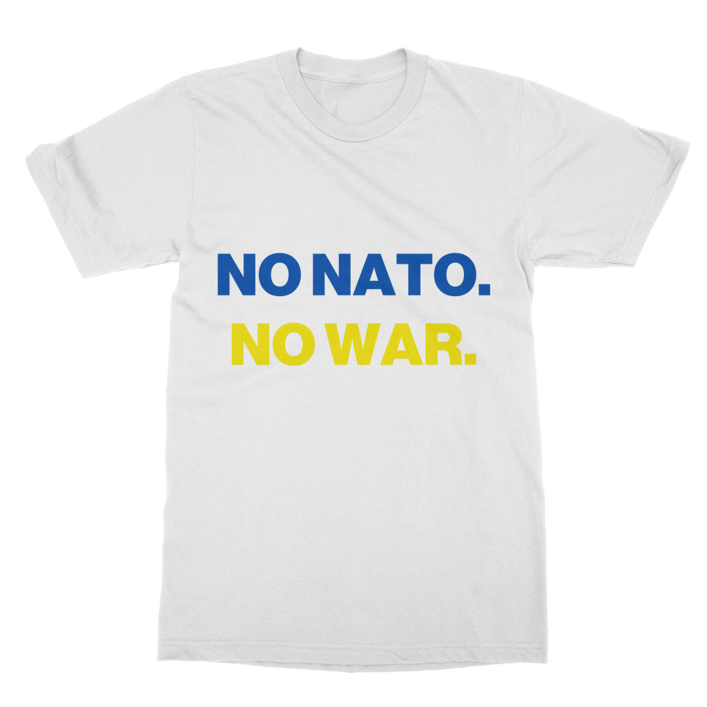 No Nato. No War. Organic T-Shirt