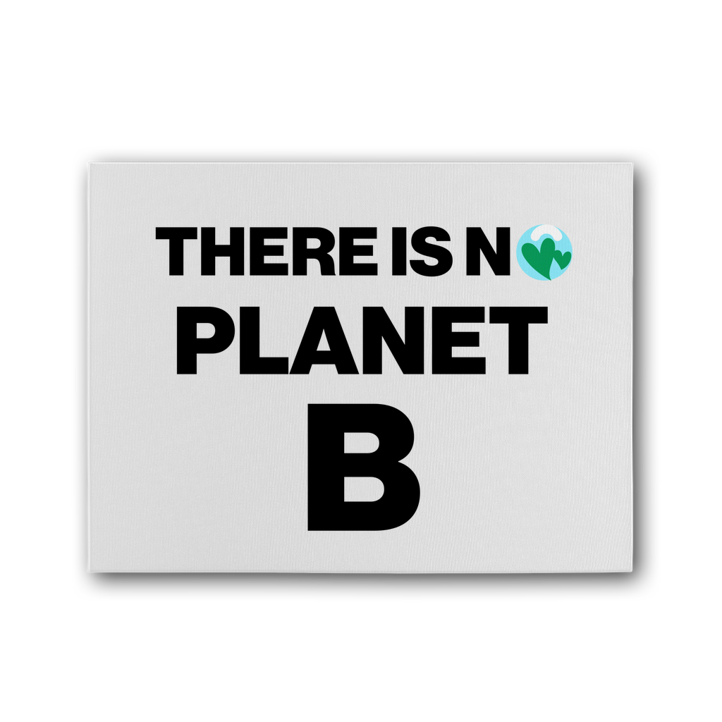No Planet B Organic Canvas