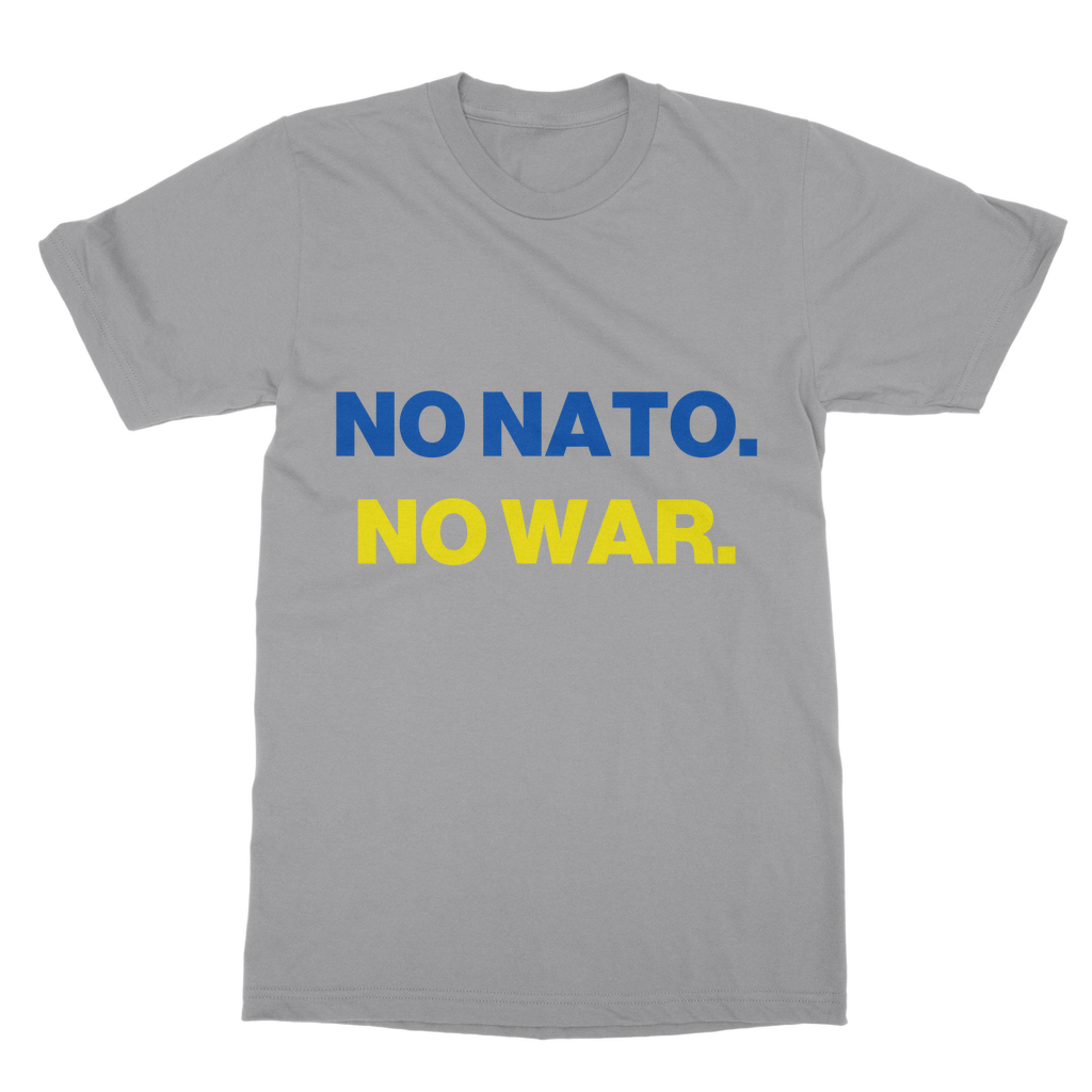 No Nato. No War. Organic T-Shirt