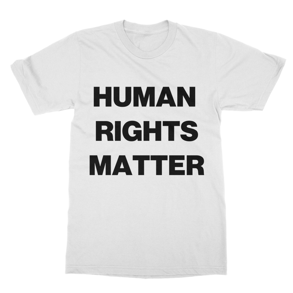 Human Rights Matter Organic T-Shirt