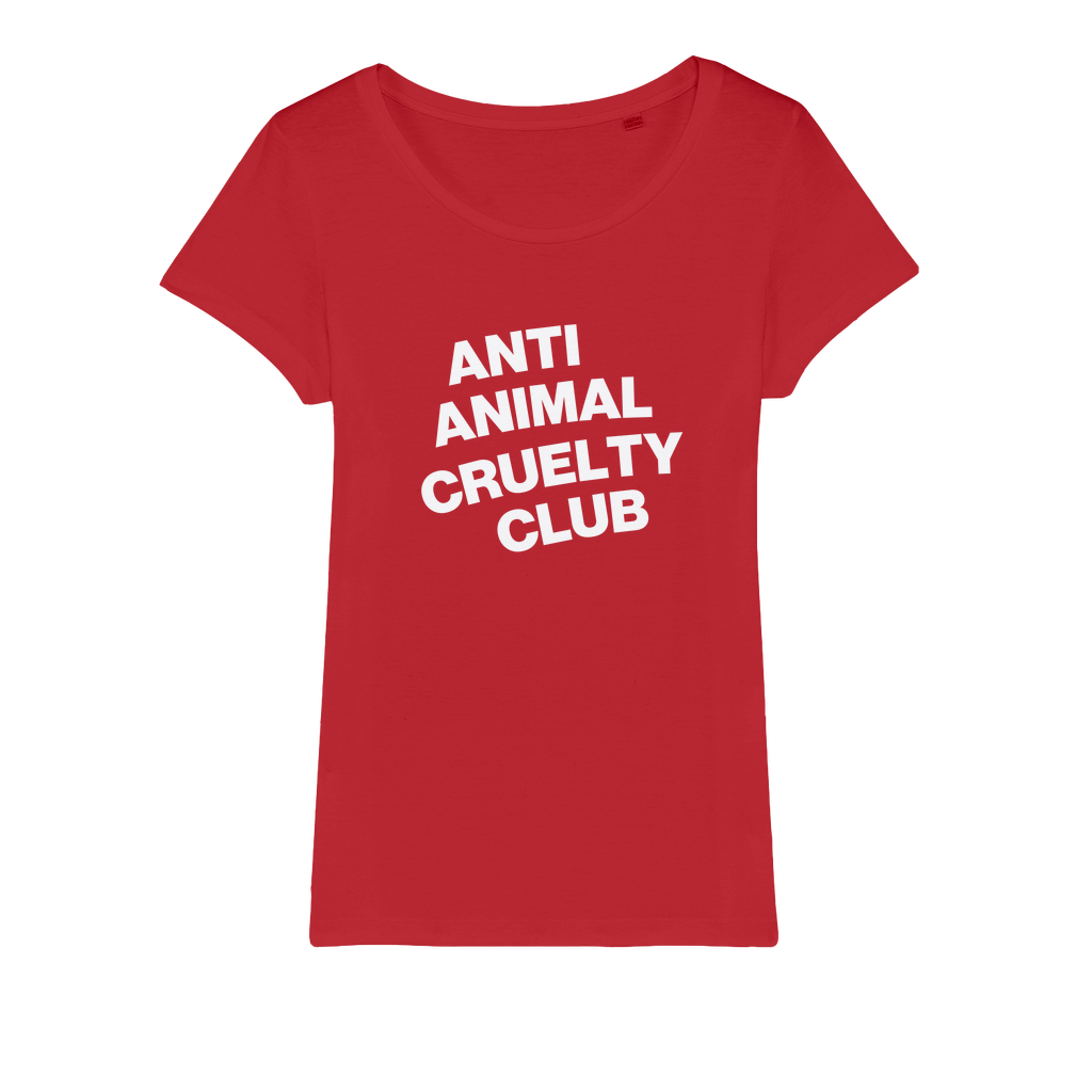 Anti Animal Cruelty Club Organic Women's T-Shirt