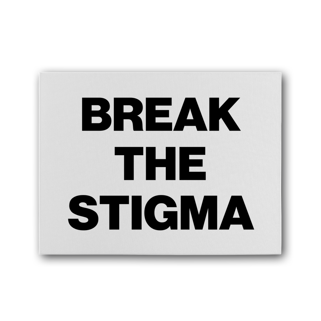 Break The Stigma Premium Stretched Canvas
