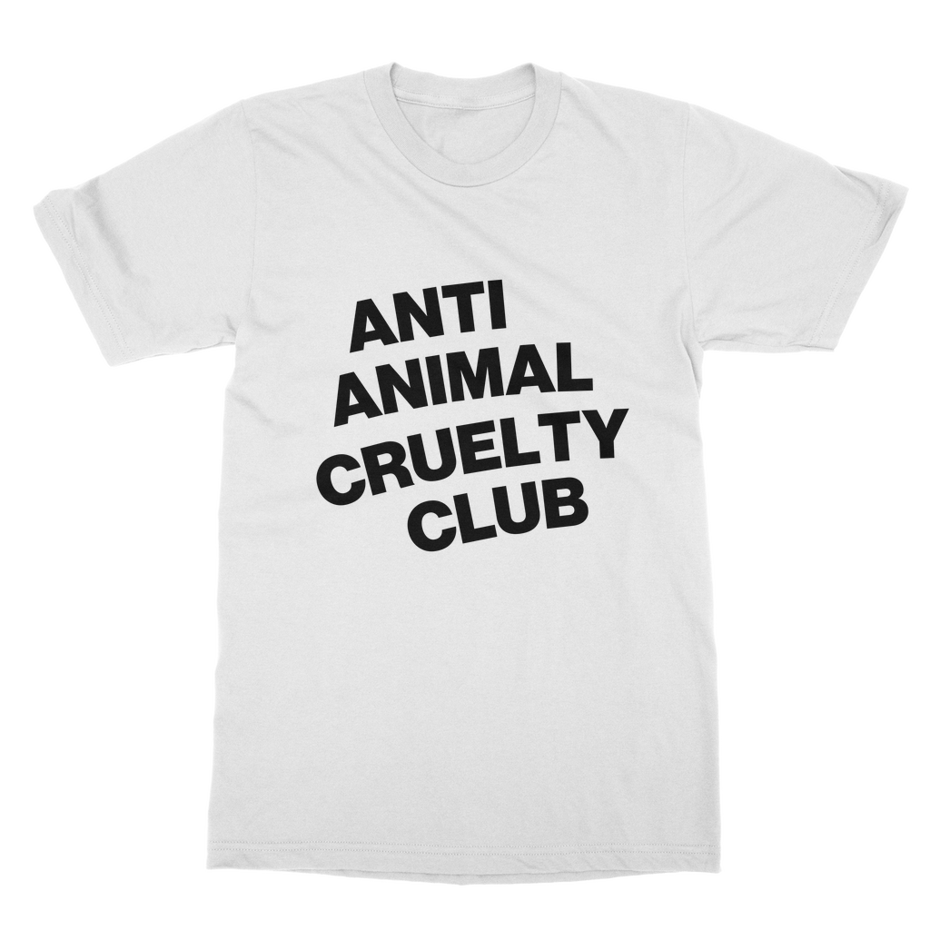 Anti Animal Cruelty Club Organic T-Shirt