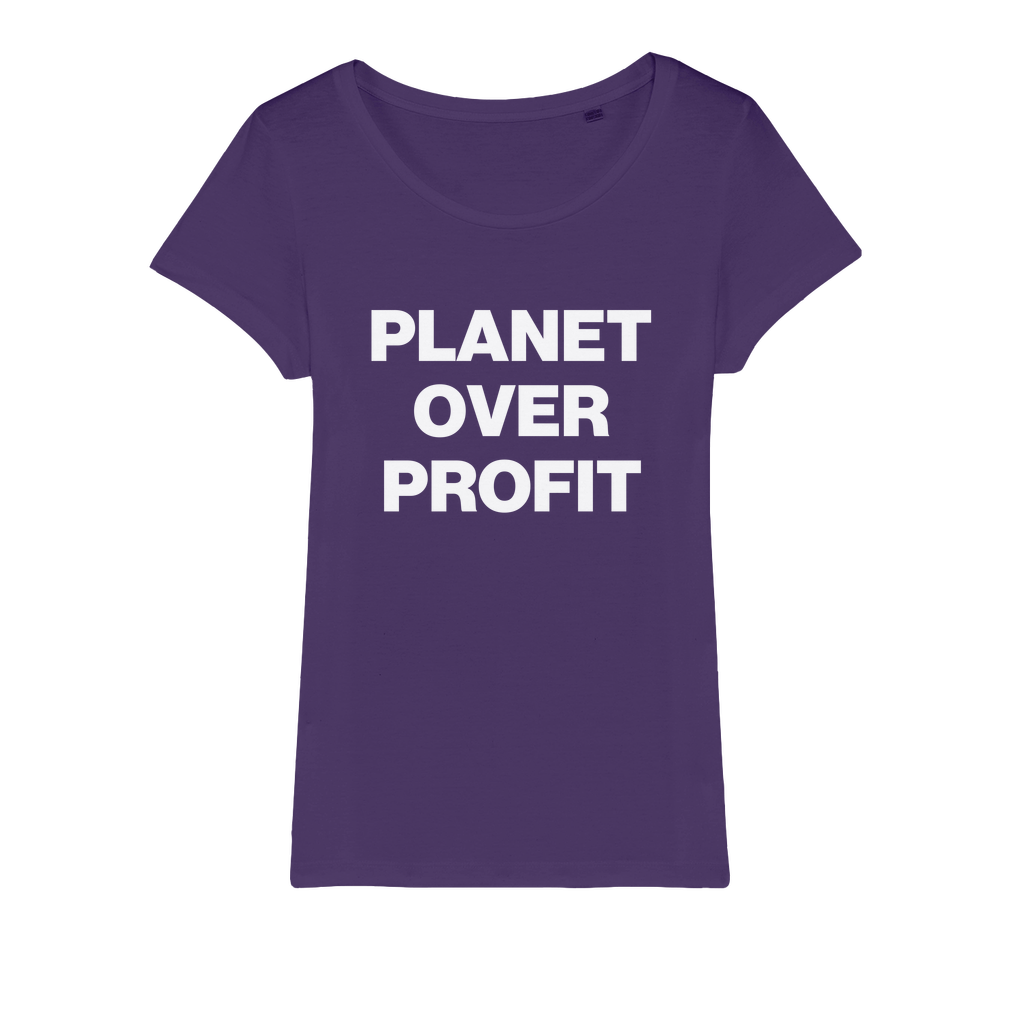 Planet Over Profit Organic Women's T-Shirt