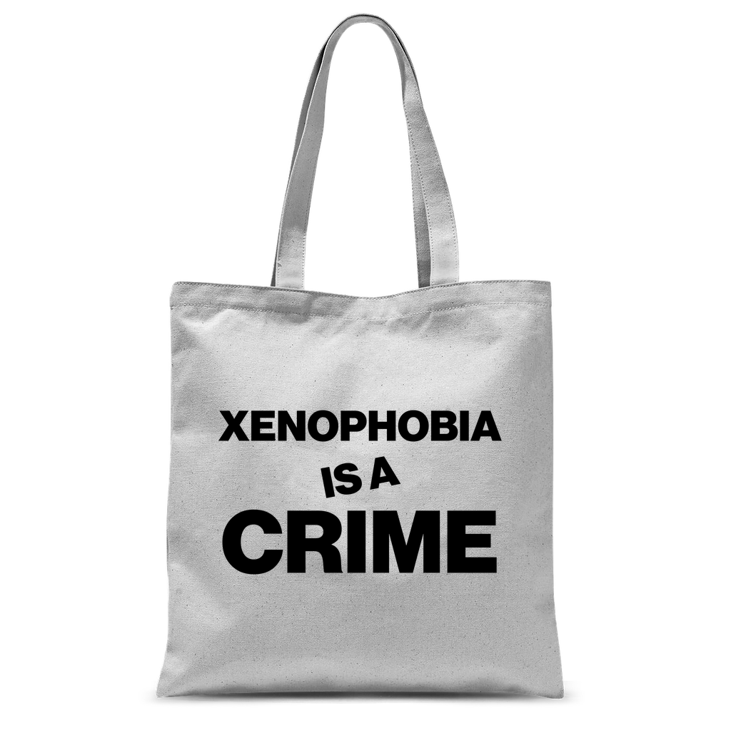 Xenophobia Is A Crime Classic Tote Bag