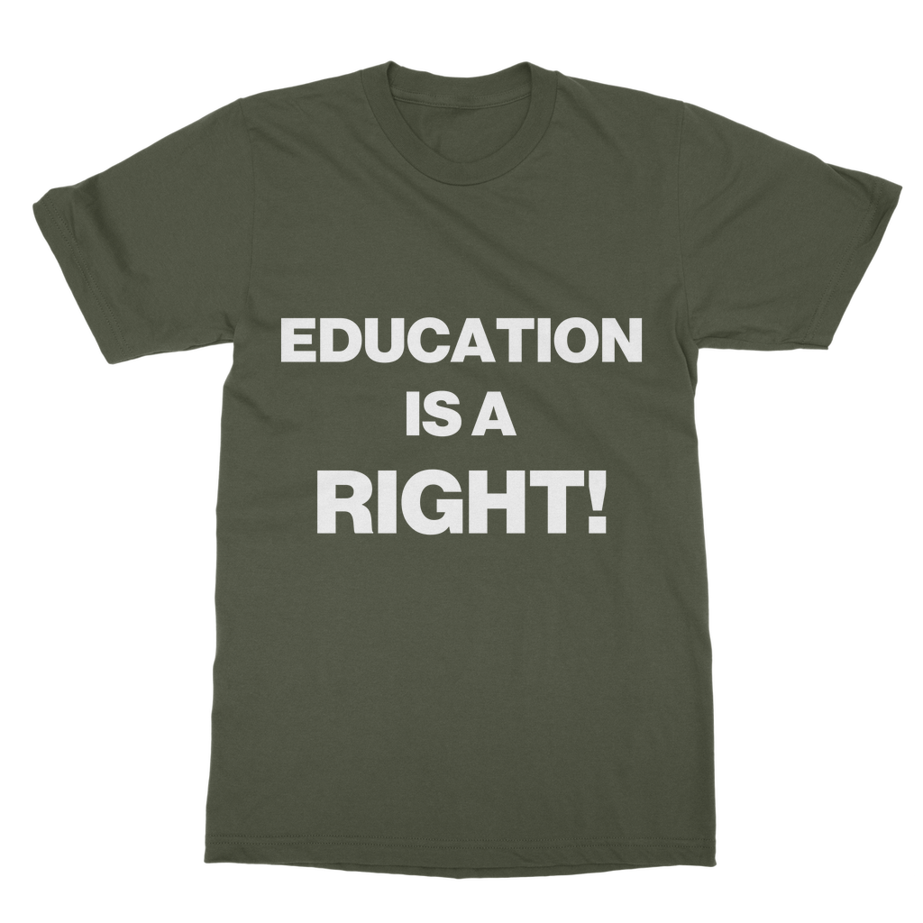 Education Is A Right! Classic Organic T-Shirt