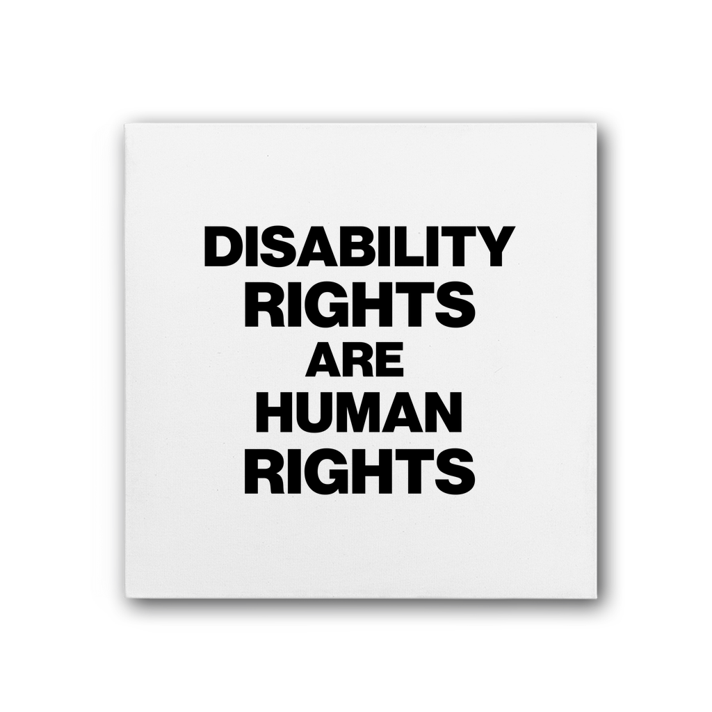 Disability Rights Premium Stretched Canvas