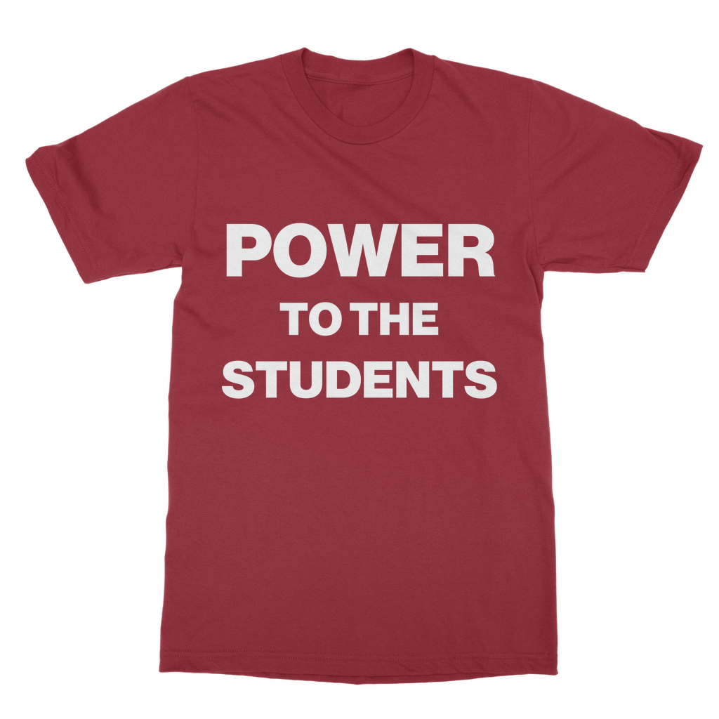 Power To The Students Organic T-Shirt