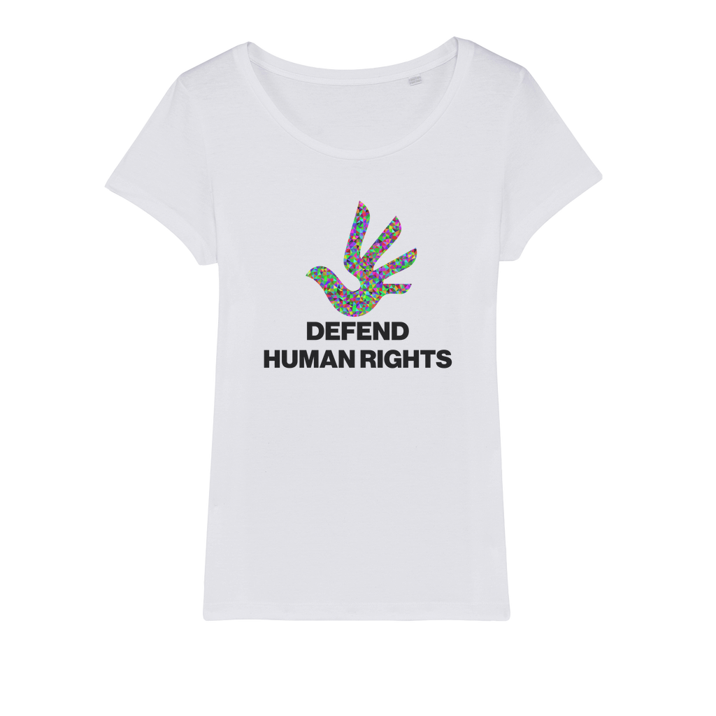 Defend Human Rights Organic Women's T-Shirt