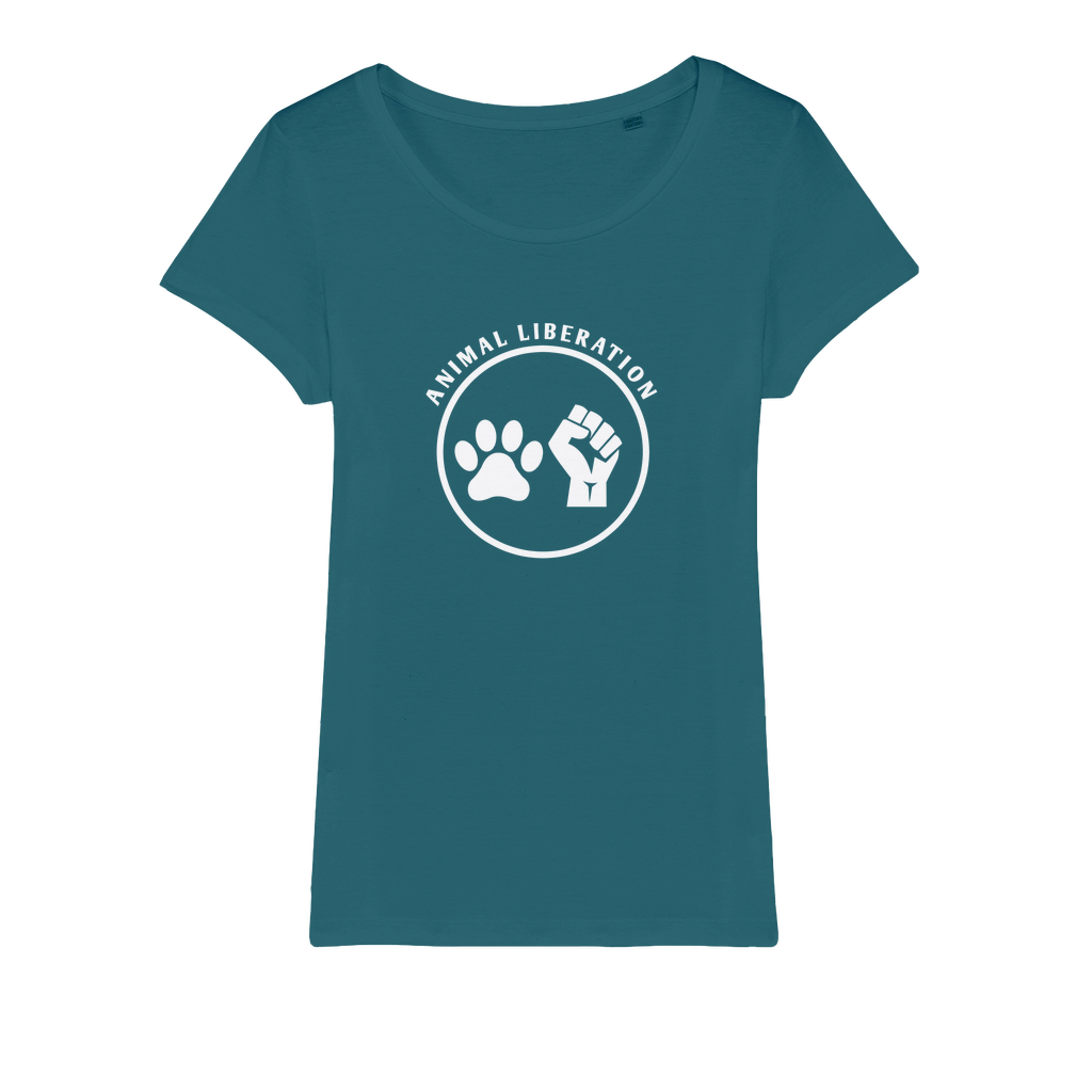 Animal Liberation Organic Women's T-Shirt
