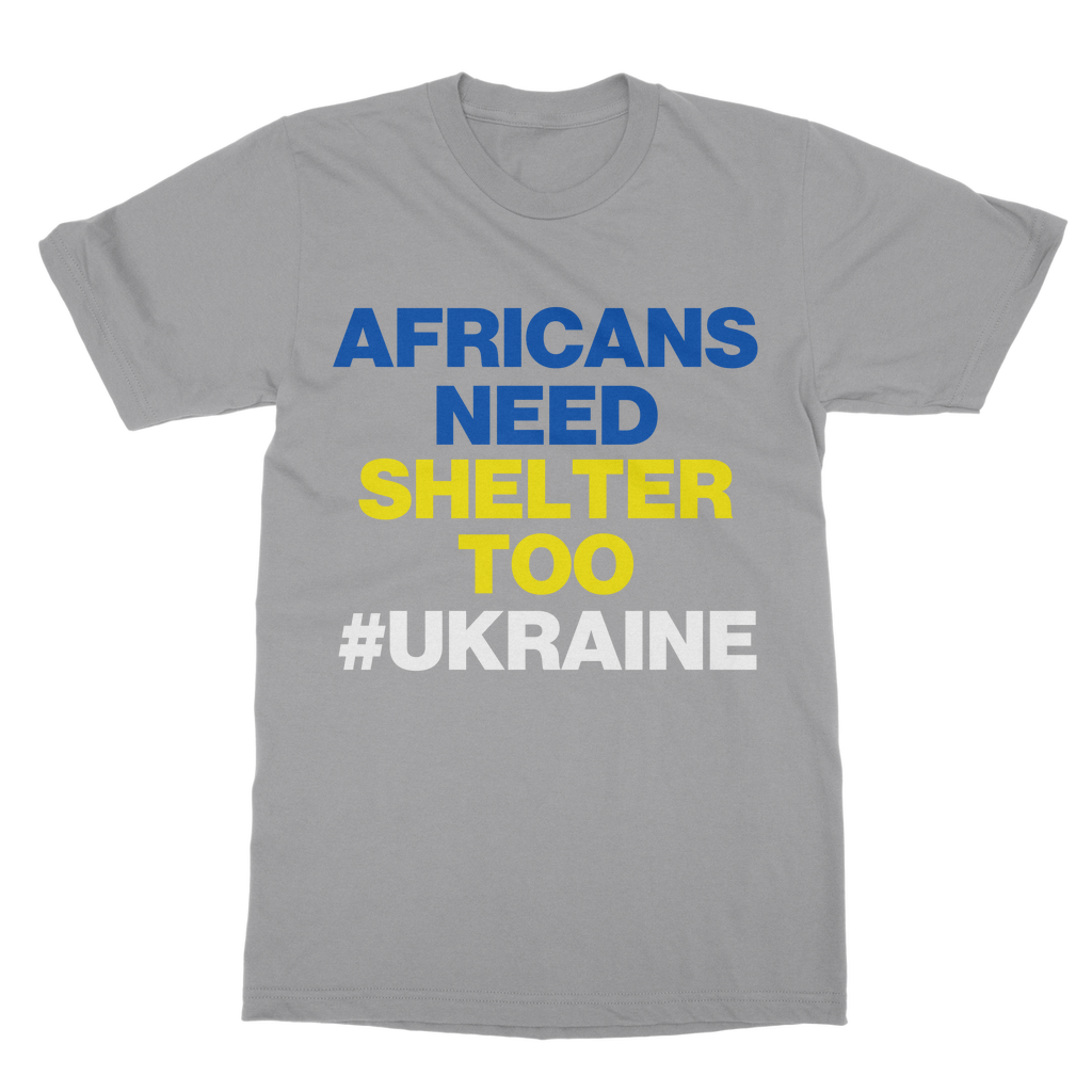 Africans Need Shelter Too Organic T-Shirt