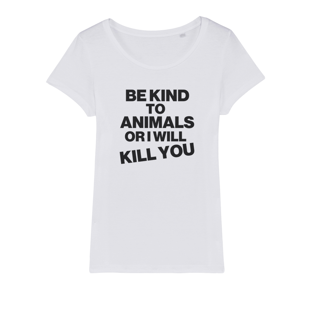 Be Kind To Animals Organic Women's T-Shirt