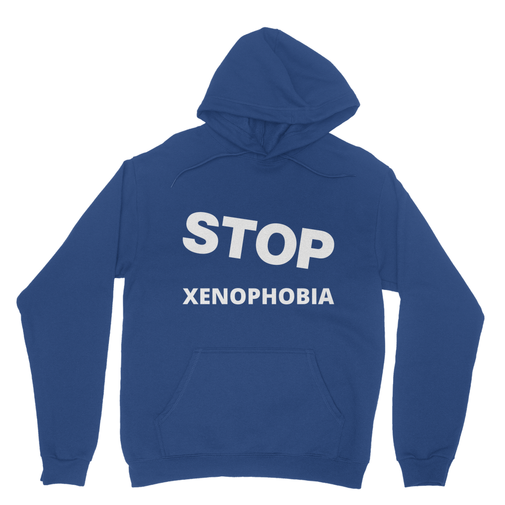 Stop Xenophobia Organic Hoodie