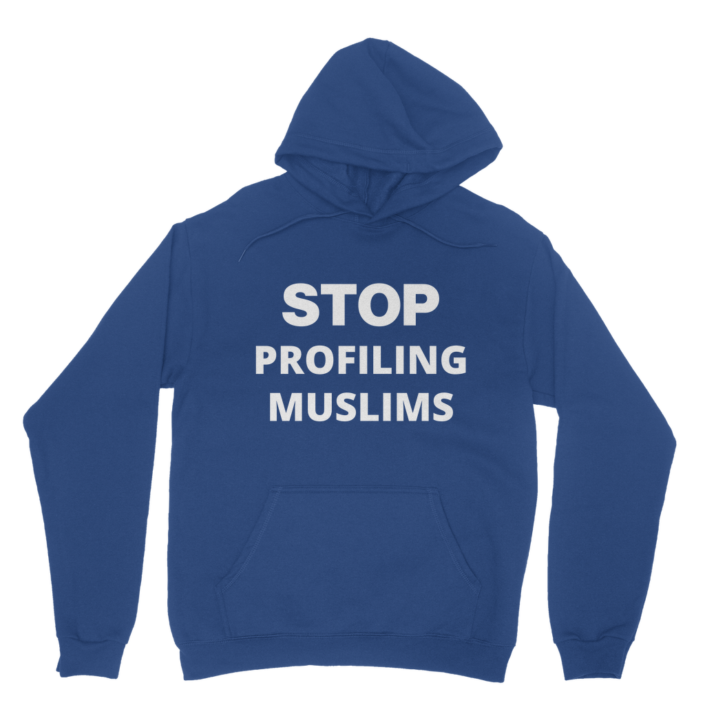 Stop Profiling Muslims Organic Hoodie