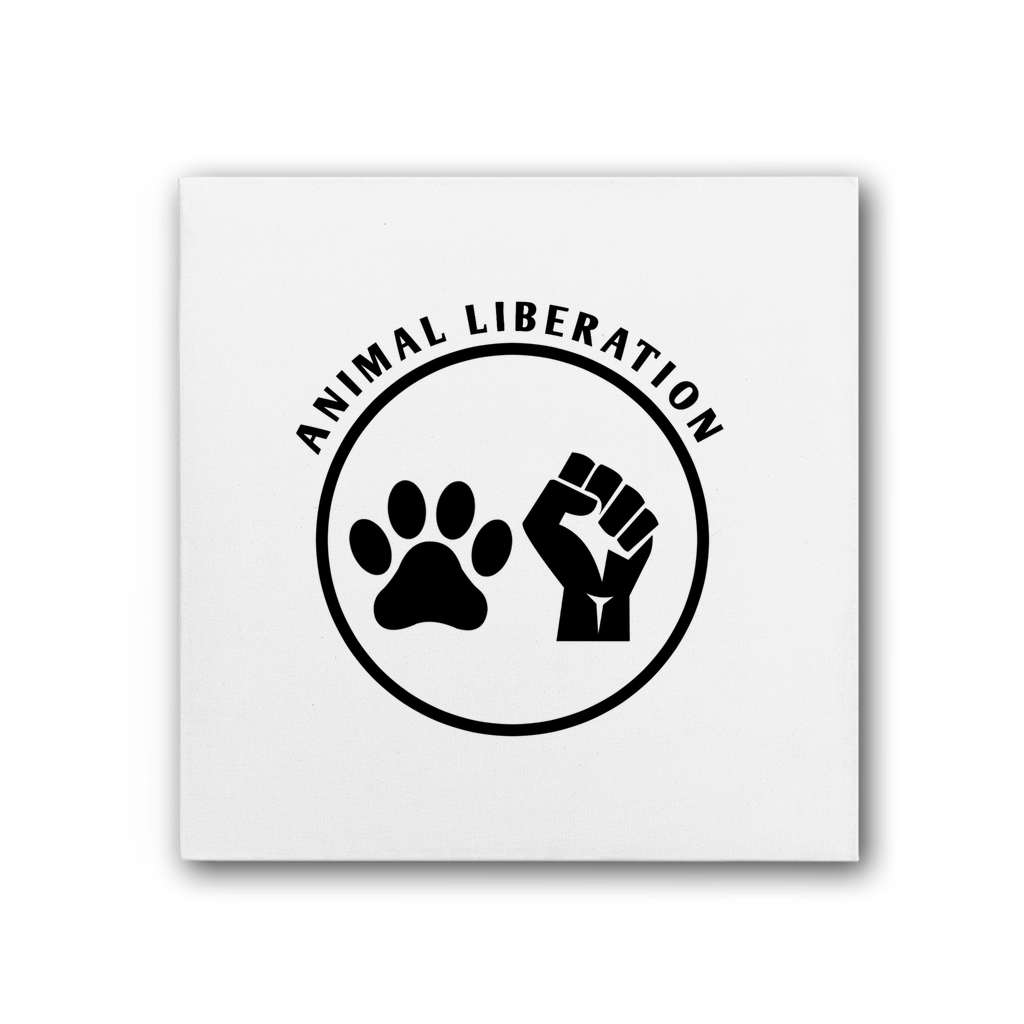 Animal Liberation Premium Stretched Canvas