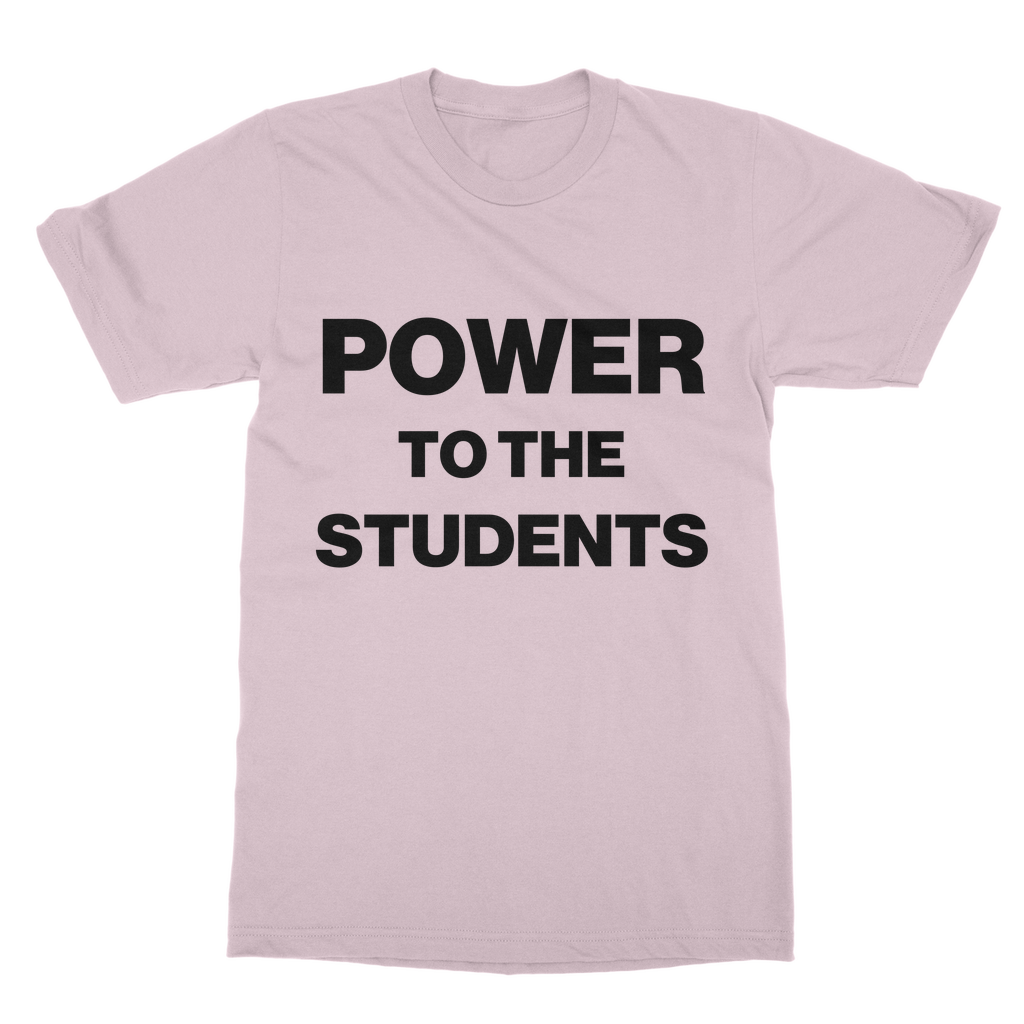 Power To The Students Organic T-Shirt