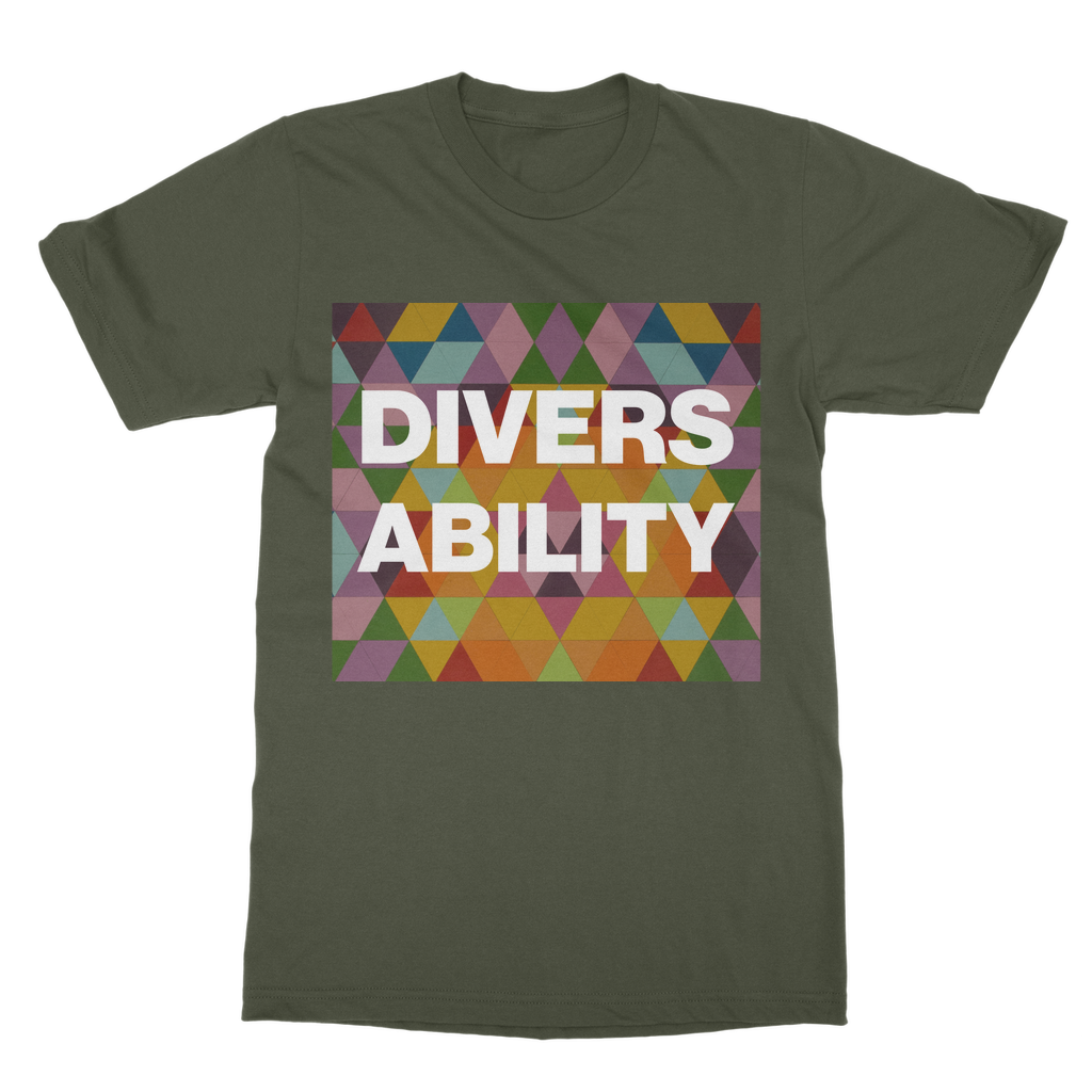 T-shirt Diversability High-Quality Cotton Unisex T-Shirt INTERSECTIONAL UK
